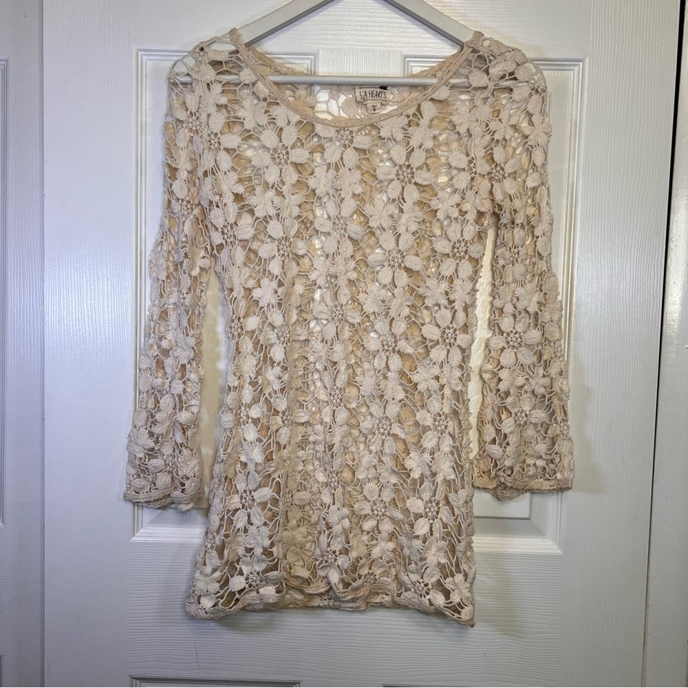 Bohemian Cotton Lace Crochet Mini Dress Festival Summer Beach